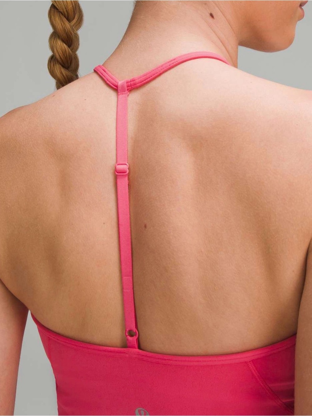 lululemon athletica Pink Crisscross Halter Crop Top - Picture 2 of 6